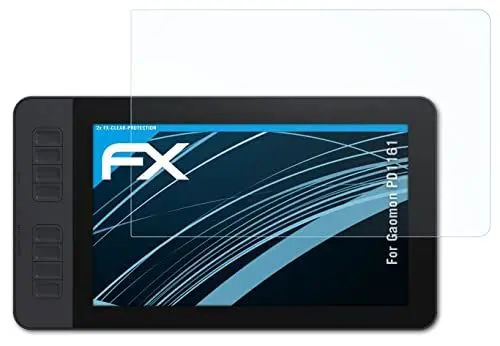 Produktbild: atFoliX Schutzfolie kompatibel mit Gaomon PD1161 Folie, ultraklare FX Displayschutzfolie (2X)
