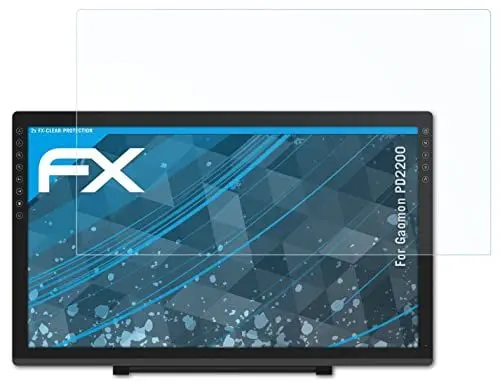 Produktbild: atFoliX Schutzfolie kompatibel mit Gaomon PD2200 Folie, ultraklare FX Displayschutzfolie (2X)
