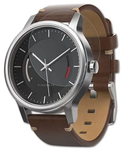 Produktbild: atFoliX Schutzfolie kompatibel mit Garmin Vivomove Folie, ultraklare FX Displayschutzfolie (3X)