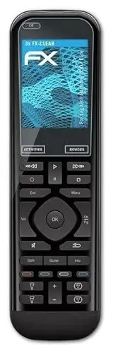 Produktbild: atFoliX Schutzfolie kompatibel mit Logitech Harmony 950 / Elite Folie, ultraklare FX Displayschutzfolie (3X)
