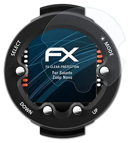 Produktbild: atFoliX Schutzfolie kompatibel mit Suunto Zoop Novo Folie, ultraklare FX Displayschutzfolie (3X)