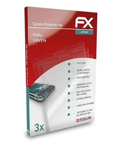 Produktbild: atFoliX Schutzfolie kompatibel mit Willful SWV17s Folie, ultraklare und flexible FX Displayschutzfolie (3X)