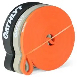 Produktbild: Athlyt - Widerstandsbänder (3er Set) - Grau, Schwarz, Orange