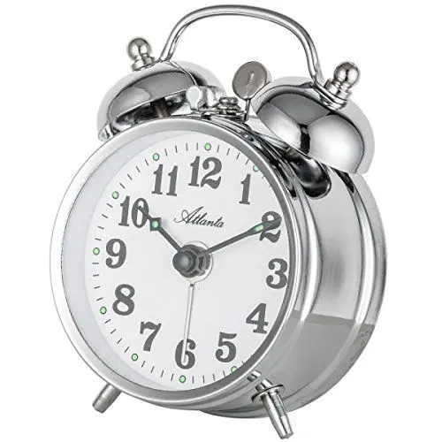 Produktbild: Atlanta Wecker Mechanisch Analog Silber 1068-19