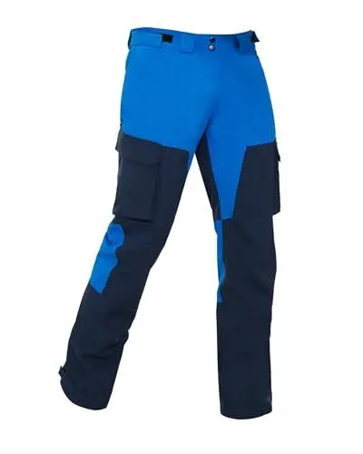 Produktbild: ATLASLAVA Outdoorhose Herren Wanderhose Arbeitshose Winddicht Cargohose Wasserdicht Trekkinghose Outdoor Hose Blue XL…