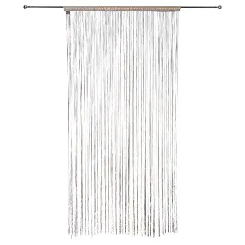 Produktbild: Atmosphera - Fadenvorhang, Leinen, 90 x 200 cm, Beige