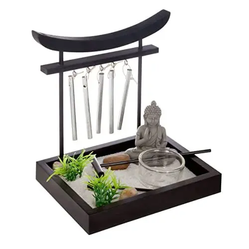 Produktbild: Atmosphera - Zen-Garten - 15x16-5 cm - Mehrfarbig