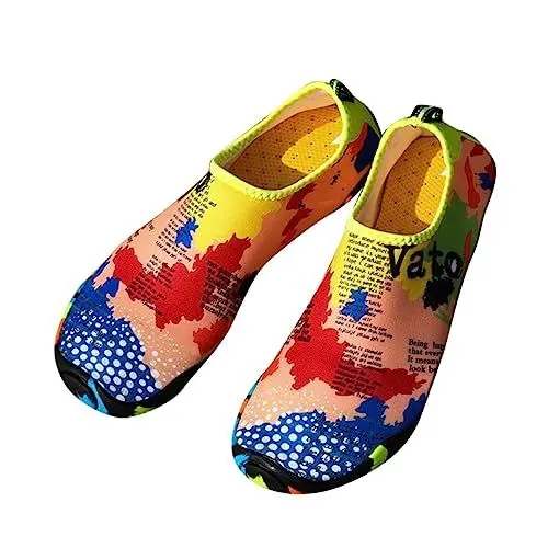Produktbild: Atmungsaktive Schuhe Herren Zehentrenner Herren Wasserschuhe Strand Wandern Waten Schwimmen Klettern Schuhe Männer und Frauen Fitness Clogs & Pantoletten FüR Herren Pantoffeln Herren (Camouflage, I)
