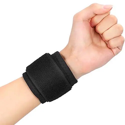 Produktbild: Atmungsaktives Handgelenkband, Handgelenkstütze mit elastischem Gürtel und Doppelhaken für Karpaltunnelsyndrom, Arthritis, Sehnenscheidenentzündung, Handgelenkbrüchen