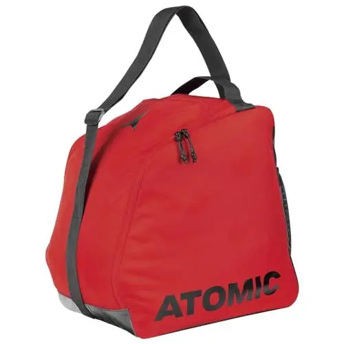 Produktbild: ATOMIC Boot Bag 2.0 in Rot - Robuste Skischuhtasche - Extra Zubehör-Fach - Junior Performance Shell für mehr Stabilität - Mit herausnehmbarer Skischuhplatte