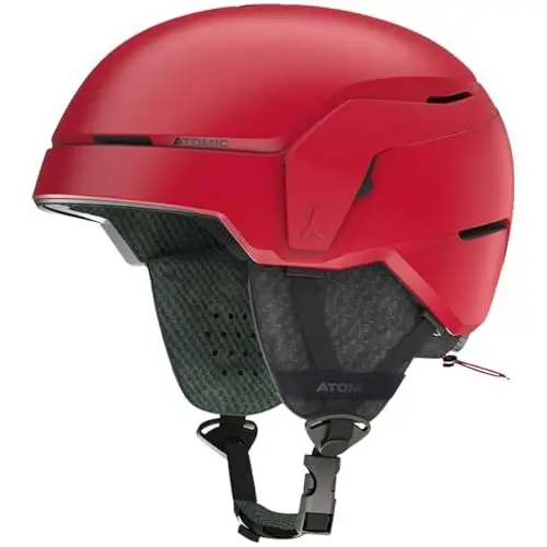 Produktbild: ATOMIC COUNT JR Skihelm für Kinder & Jugendliche - Rot - Größe XS - Mehr Sicherheit bei Aufprällen - 360° Fit System für komfortablen Sitz - Kopfumfang 48-52 cm