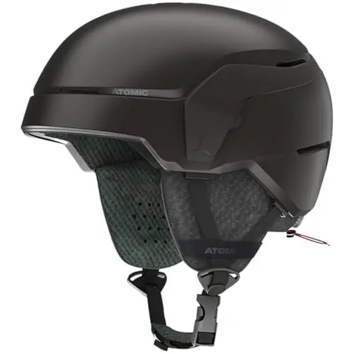 Produktbild: ATOMIC COUNT JR Skihelm für Kinder & Jugendliche - Schwarz - Größe S - Mehr Sicherheit bei Aufprällen - 360° Fit System für komfortablen Sitz - Kopfumfang 51-55 cm