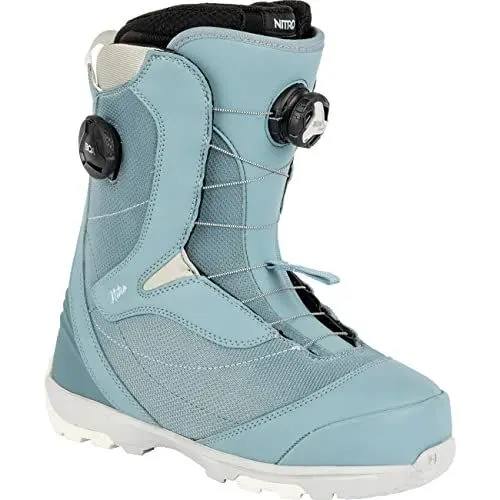 Produktbild: ATOMIC Damen Nitro Herren Cypress Boa Dual '23 All Mountain Freestyle Schnellschnürssystem Boot Snowboardboot, Blue-Grey, MP 24,0 // EU 37 1/3 // US 6,5