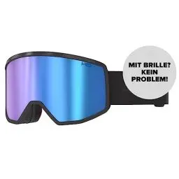 Produktbild: ATOMIC FOUR HD Skibrille - Teal Blue - Skibrillen mit kontrastreichen Farben - Hochwertig verspiegelte Snowboardbrille - Brille mit Live Fit Rahmen - Skibrille mit großem Sichtfeld
