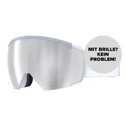 Produktbild: ATOMIC REDSTER HD Skibrille - Light Grey - Skibrillen mit kontrastreichen Farben - Hochwertig verspiegelte Snowboardbrille - Brille mit Live Fit Rahmen - Skibrille für Brillenträger