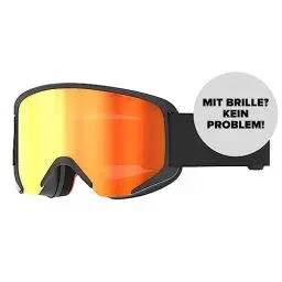 Produktbild: ATOMIC SAVOR STEREO Skibrille - Black - Klare Sicht & Blendschutz - Hochwertige Verspiegelung - Live Fit Rahmen - Over The Glasses-kompatibel für Brillenträger