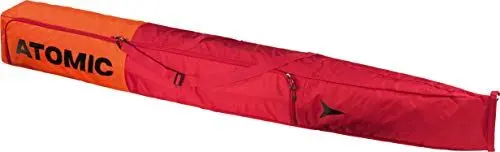 Produktbild: Atomic Ski-Sack Double Ski Bag, 22 x 205 x 22 cm, Längenverstellbar, Polyester, rot/hellrot, AL5038610