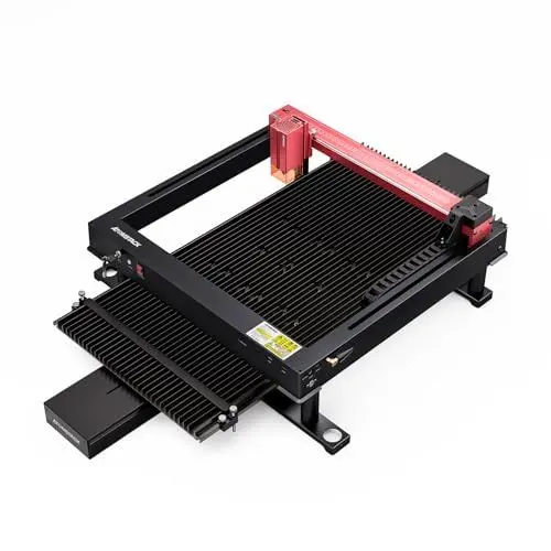 Produktbild: ATOMSTACK A24 PRO Laser Gravurmaschine 120W mit R5 Automatisches Transportband, Unibody Laser Cutter 24W Output installationsfreie DIY Gravur Schneidemaschine für Holz