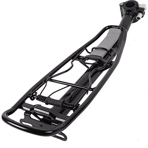 Produktbild: Atran Velo Atranvelo AtranVelo Unisex – Erwachsene Active Seatpost AVS Gepäckträger, Schwarz, 24'-29' Atranvelo AtranVelo Unisex – Erwachsene Active Seatpost AVS Gepäckträger, Schwarz, 24'-29'