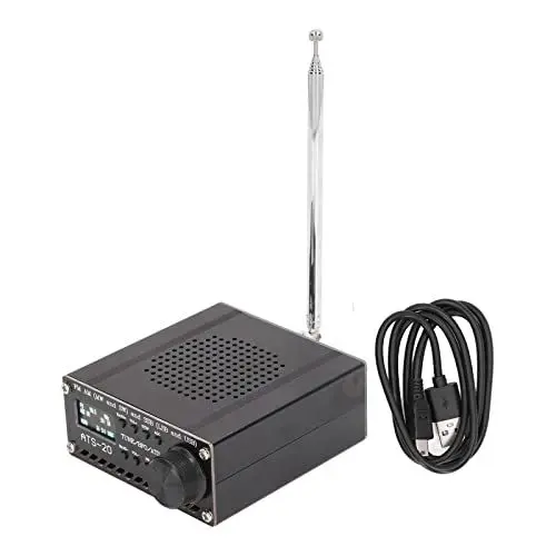 Produktbild: ATS 20 SI4732 Vollband-Funkempfänger Radios Kurzwellenempfänger AM FM MW SW SSB LSB USB-Scanner Tragbar mit Antenne Tragbares Radio Stereoradio für Outdoor-Aktivitäten