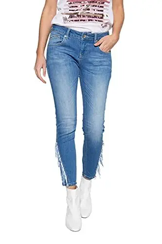 Produktbild: ATT Amor, Trust & Truth Damen Leoni Jeans, Blau, 42W / 27L