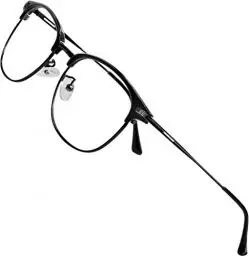 Produktbild: ATTCL Unisex blaulichtfilter brille computerbrille zum Blockieren von UV-Kopfschmerz (Verringerung der Augenbelastung) Gaming Brille,(Herren/Damen) 5054 Black-ALL