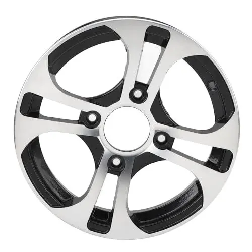 Produktbild: ATV Felgen 12 Zoll, 12-Zoll-ATV-Radnaben aus Aluminiumlegierung, Leichtmetallrad-ATV-Rad für Quad-Bike-Gokart-Wagen (Vorderrad)