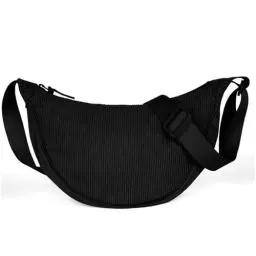 Produktbild: Aucuu Damen Halbmond Crossbody Schultertasche, Crossbody Bag Damen, Umhängetasche Damen Klein mit Verstellbarer Schultergurt, Hobo Halfmoon Bag Einfarbige Messenger Bag für Damen Reisen