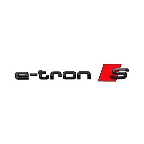 Produktbild: Audi 4KE071804 Schriftzug e-tron S schwarz Tuning Exclusive Black Edition Emblem