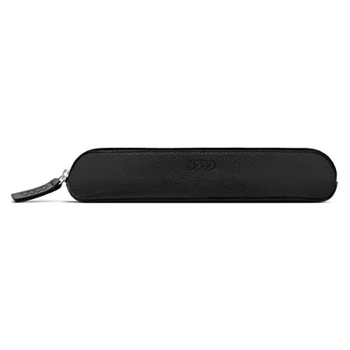 Produktbild: Audi collection 3152101200 Stiftmäppchen Leder Federmappe Stifterolle Mappe Mäppchen, schwarz