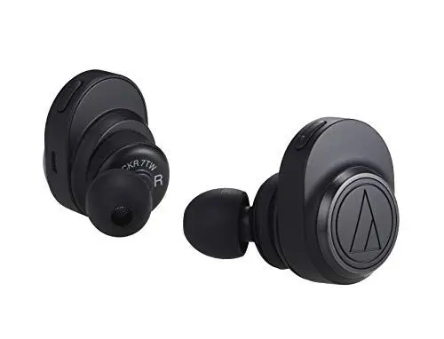 Produktbild: audio technica Technica ATH-CKR7TWBK ATH-CKR7TW Bluetooth HiFi Kopfhoerer In Ear Lautstaerkeregelung Schwarz,