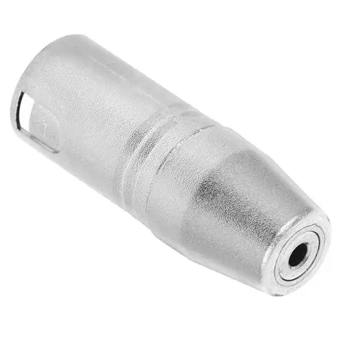 Produktbild: Audio-Adapter Audio funkübertragung Audio-interfaces XLR auf 1/8-Kupplung XLR-Stecker auf 1/8 Mikrofonzubehör Mikrofon versorgung Stereo Konverter weiblicher Sitz männlicher Kopf