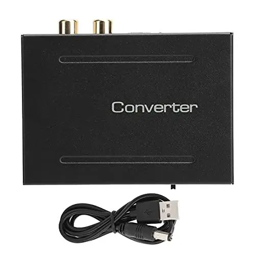 Produktbild: Audio-Extractor-Konverter, High-Definition-Multimedia-Schnittstelle zu AUDIO+SPDIF+R/L, Audio-Splitter mit 4K-Unterstützung, 3 Audio-Modi, Signalverstärkung, Plug-and-Play, für