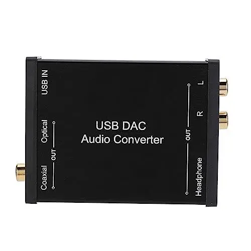 Produktbild: Audiokonverter, GV-023 Digital-Analog-DAC-Audiokonverter USB-Soundkarte