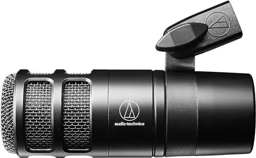 Produktbild: Audio-Technica 2040 Dynamisches Podcast-Mikrofon mit Hypernierencharakteristik Schwarz