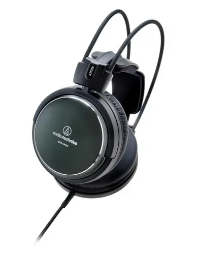 Produktbild: Audio-Technica A990Z Geschlossener Hi-Fi-Kopfhörer Dunkelgrün Metallic Gehalten
