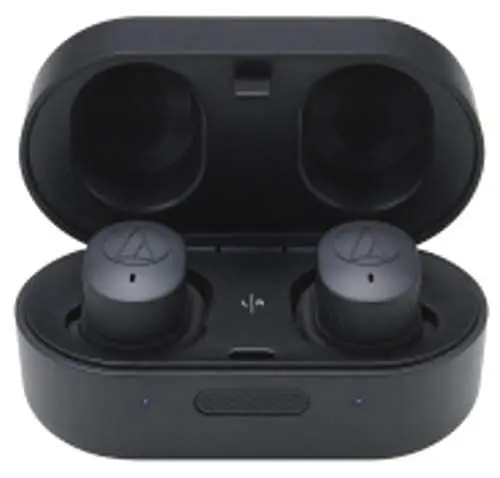 Produktbild: Audio-Technica ATH-SPORT7TW Wireless Sport-Kopfhörer - Schwarz, Adult