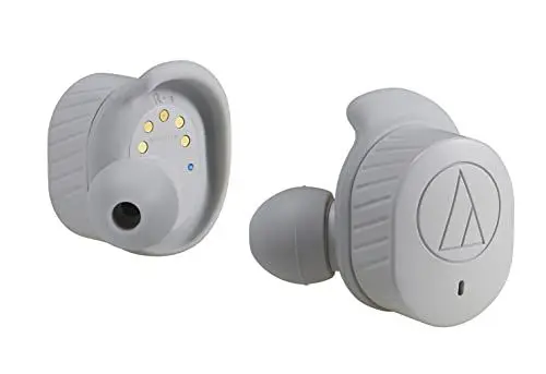 Produktbild: Audio-Technica ATH-SPORT7TW Wireless Sport-Kopfhörer - Grau