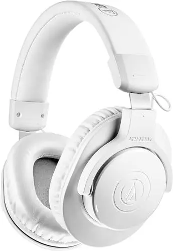 Produktbild: Audio-Technica M20xBTWH Kabelloser Kopfhörer Weiß