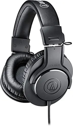 Produktbild: Audio-Technica ATH-M20X Professioneller Monitorkopfhörer Schwarz