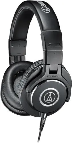Produktbild: Audio-Technica M40x Professioneller Monitorkopfhörer Schwarz