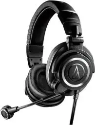 Produktbild: Audio-Technica M50xSTS StreamSet Streaming Headset mit XLR-Anschluss Schwarz