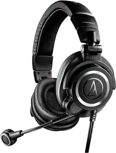 Produktbild: Audio-Technica M50xSTS StreamSet Streaming Headset mit XLR-Anschluss Schwarz