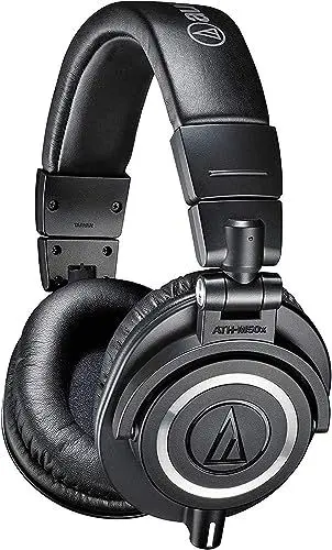 Produktbild: Audio-Technica M50x Professioneller Monitorkopfhörer Schwarz