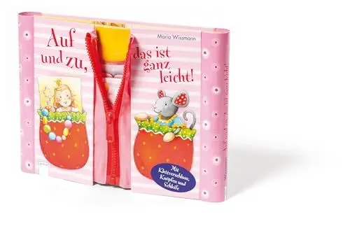 Produktbild: Auf und zu, das ist ganz leicht!: Mit Klettverschluss, Knöpfen und Schleife für Kinder ab 3 Jahren: Mit Klettverschluss, Knöpfen und Scheife