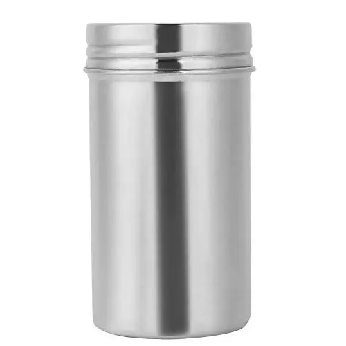 Produktbild: Aufbewahrungskiste,Aufbewahrungsglas 304 Edelstahl versiegelt Aufbewahrungsglas Tragbarer Tee-Kaffeebohnenbehälter(silber#1)