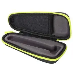 Produktbild: Kaxilu Aufbewahrungstasche für Elektrorasierer QP2530/QP2520 - Tragbare, Wasserdichte Tragetasche für Rasierer mit Edelstahlklinge, Aufladbar, Unisex, Schwarz