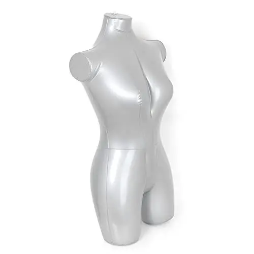 Produktbild: Aufblasbare Schaufensterpuppe für Damen, modisch, Torso, Modell, Werkzeug, Kleidung, Display, 84 cm