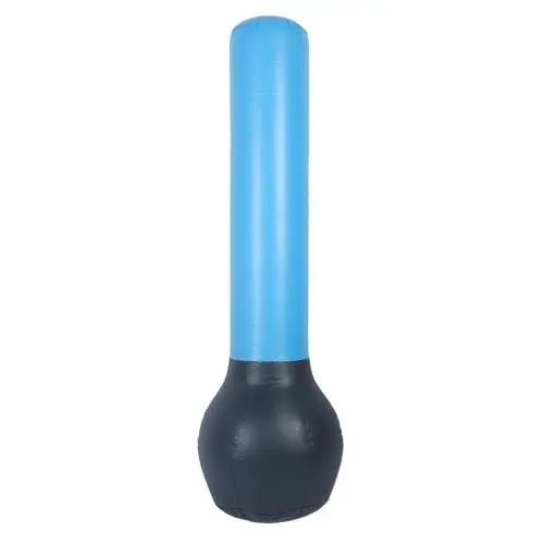 Produktbild: Aufblasbarer Boxsack, PVC-Stanzsäule, Stressabbau, Fitness, Kickboxen, Training für Erwachsene und Erwachsene