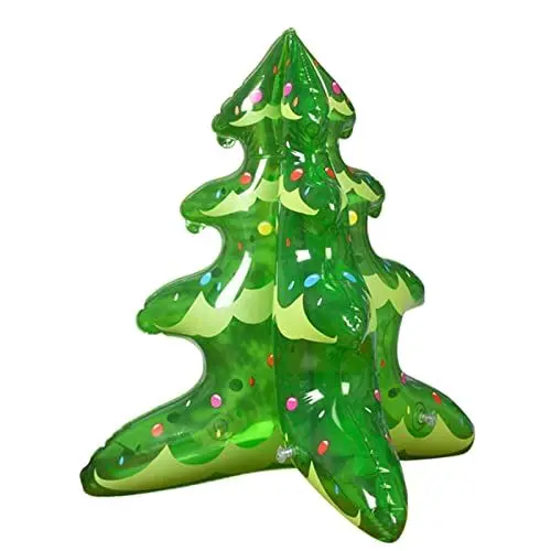Produktbild: Aufblasbarer Weihnachtsbaumschmuck, Aufblasbarer Weihnachtsbaum, Aufblasbare Weihnachtsdekoration, Aufblasbarer Mini-Weihnachtsbaum, Aufblasbare Innendekoration für Urlaub, Weihnachtsfeier, Grün(#1)